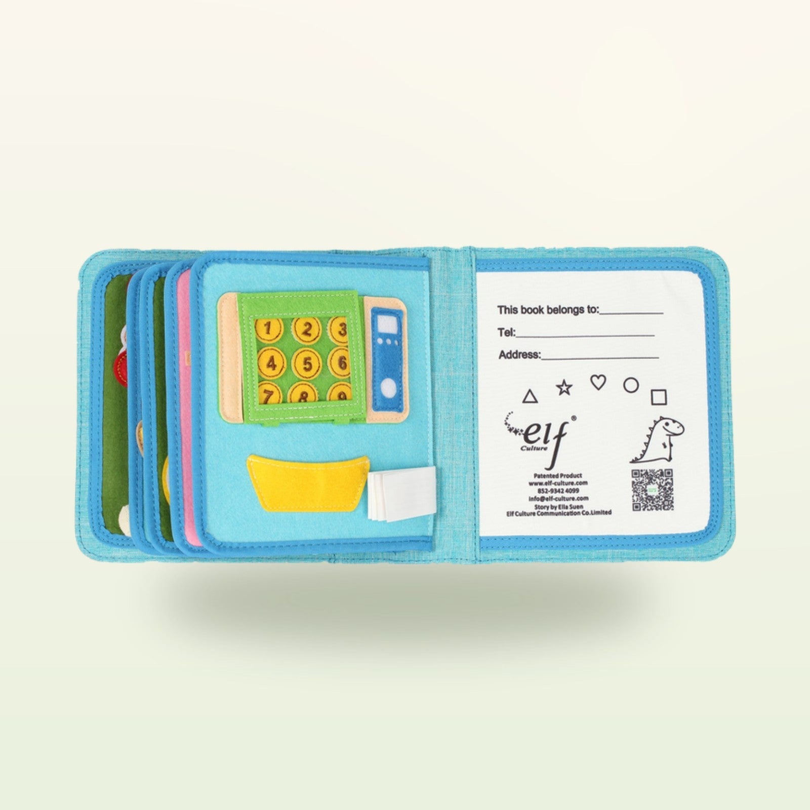 My First Book Piccoli Buongustai (azzurro) + Set con zainetto