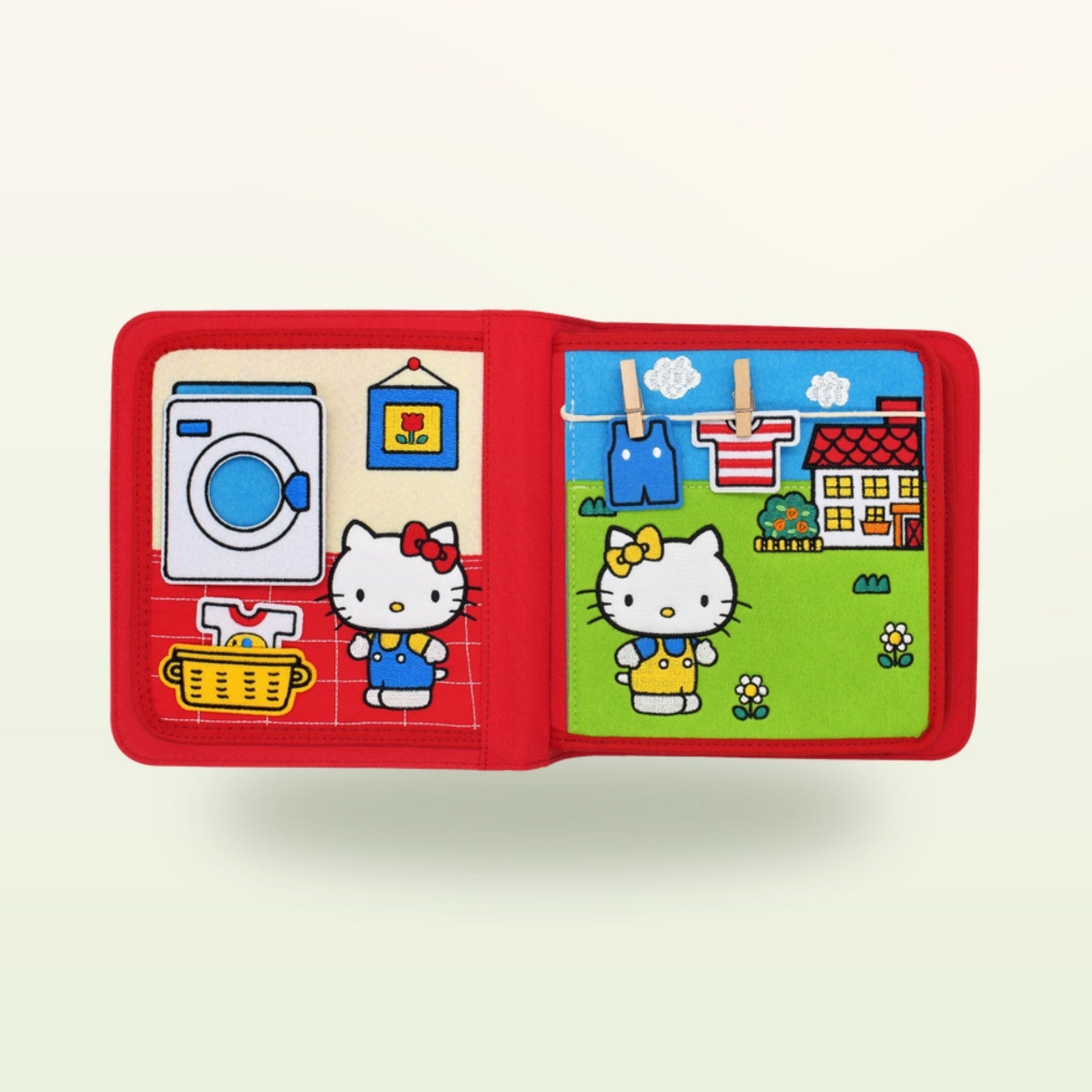 My First Book Hello Kitty (rosso) + Set con zainetto
