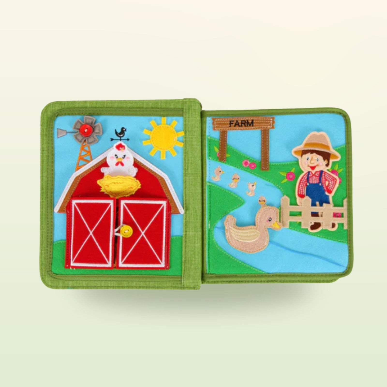 My First Book Farm + Backpack Set