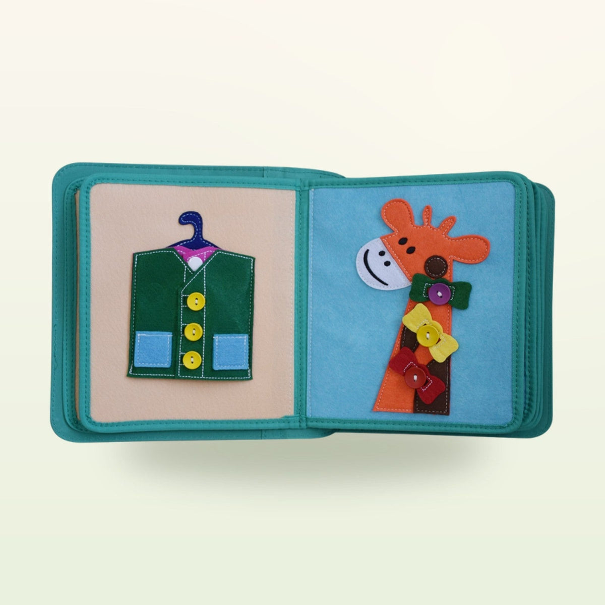 My First Book Guardaroba (verde) + Set con zainetto