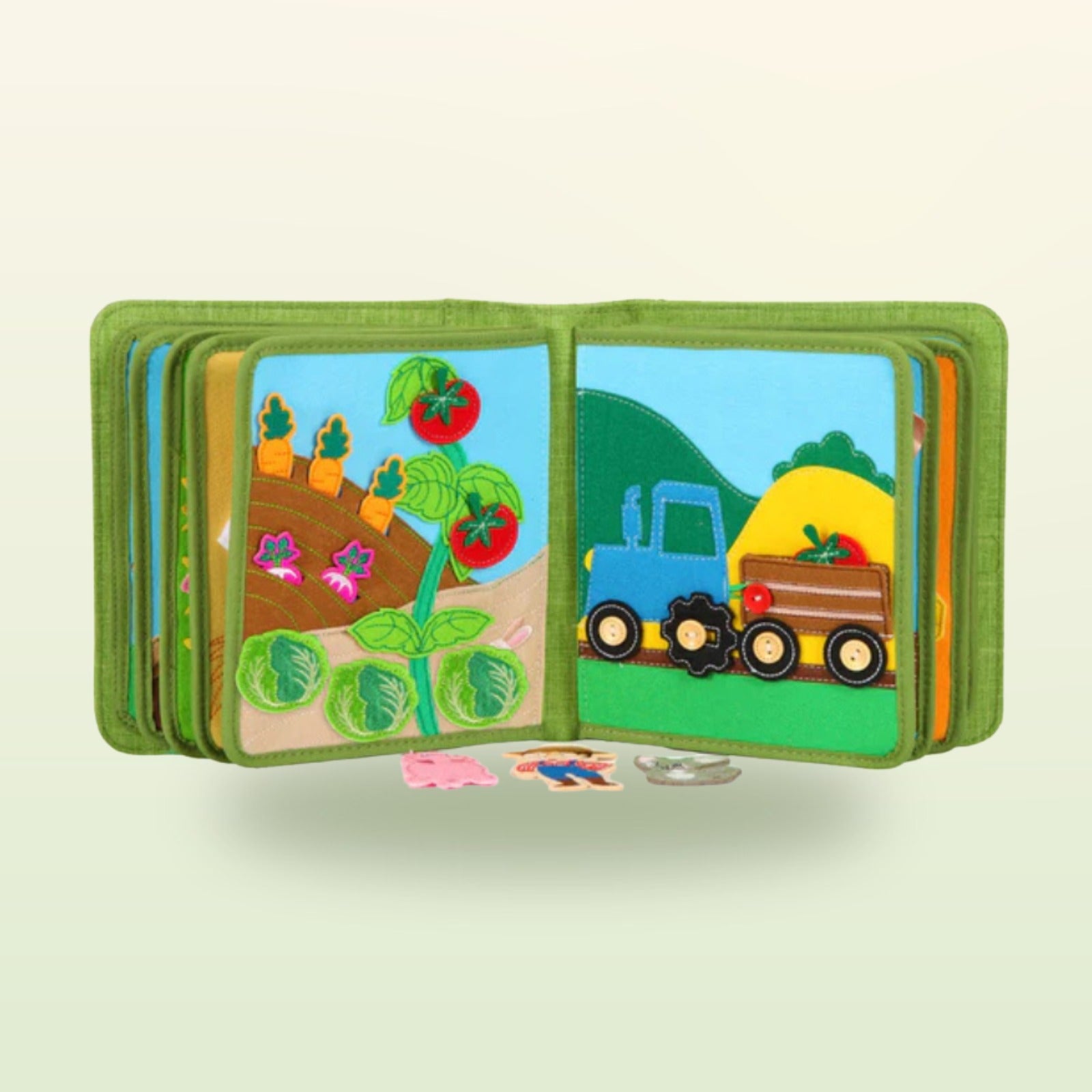 My First Book Farm + Backpack Set