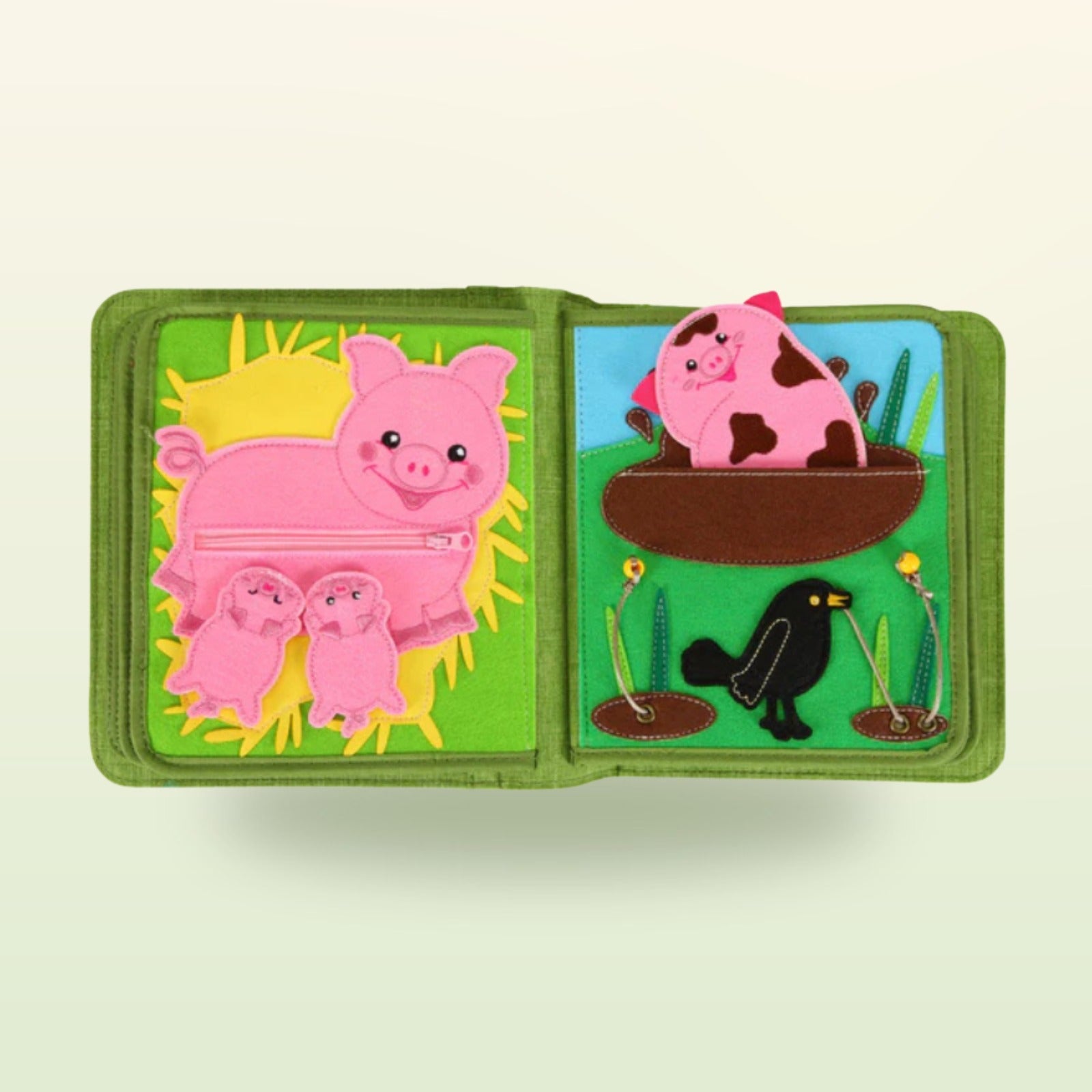 My First Book Farm + Backpack Set
