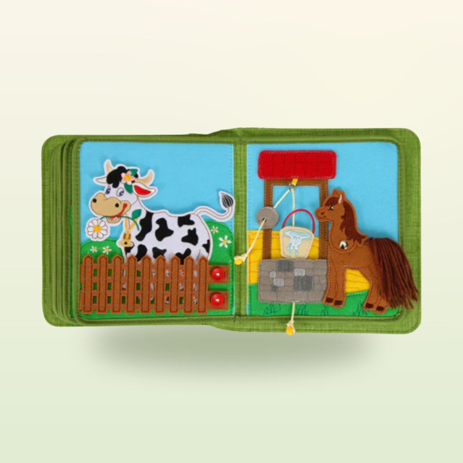 My First Book Farm + Backpack Set