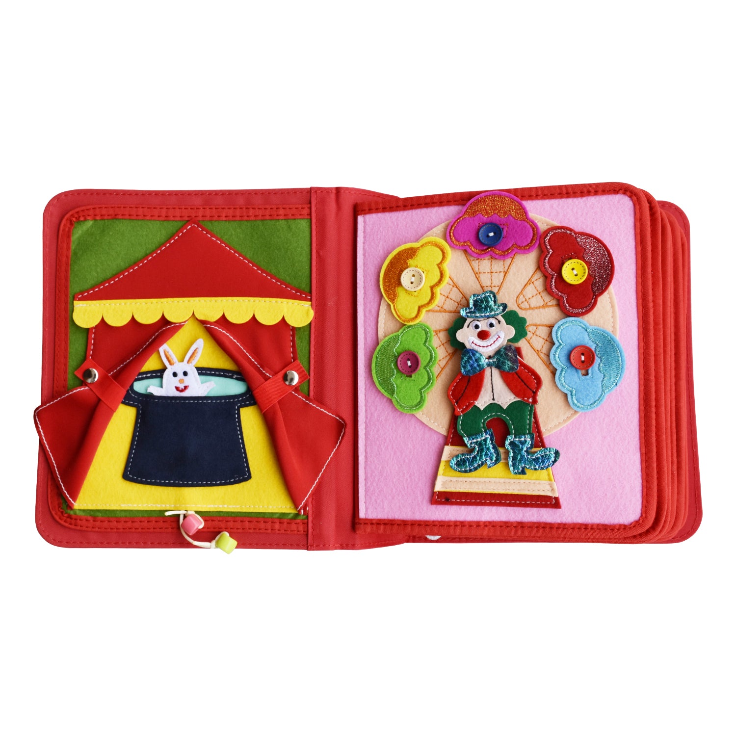 My First Book Amazing Circus - Quiet Book Set