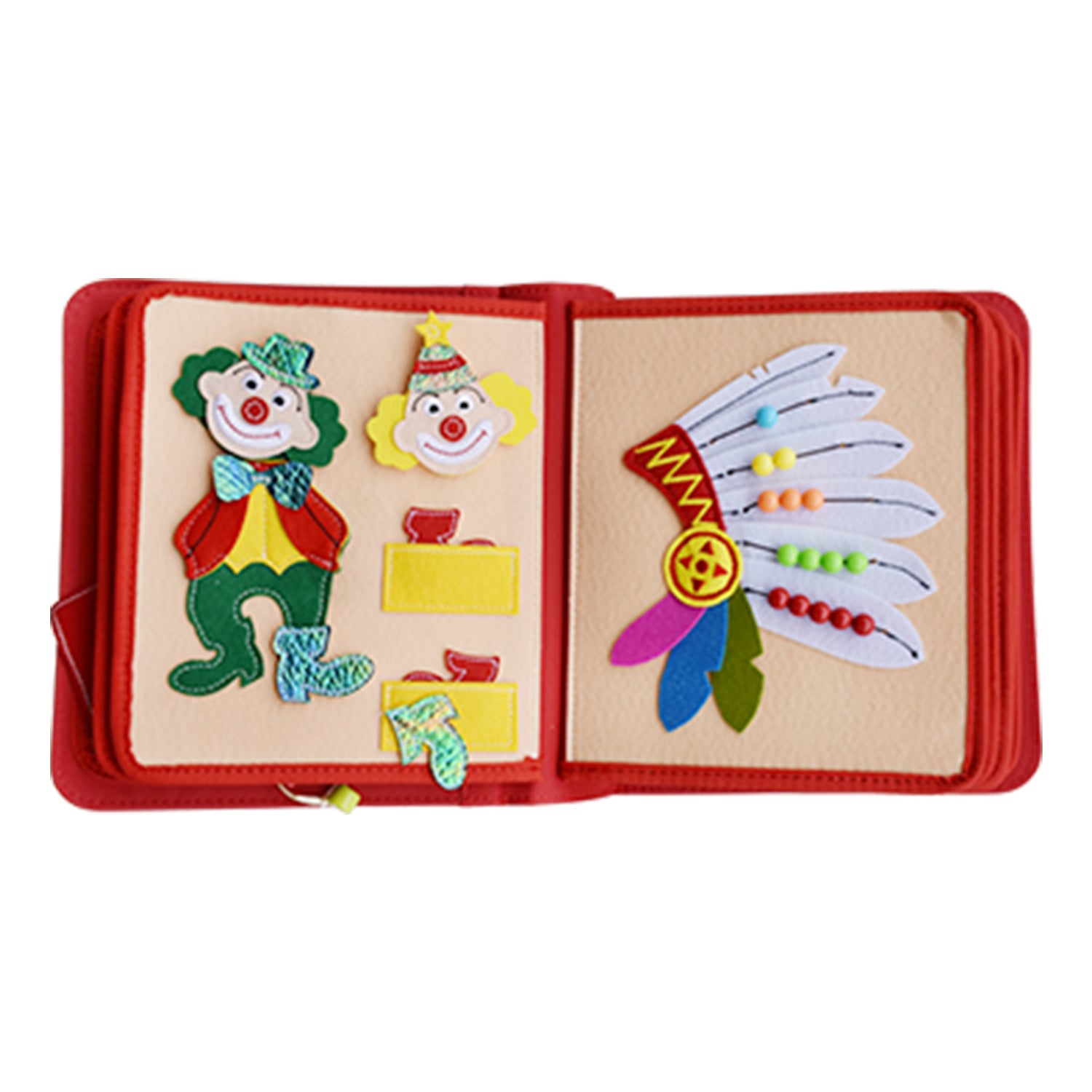 My First Book Amazing Circus - Quiet Book Set