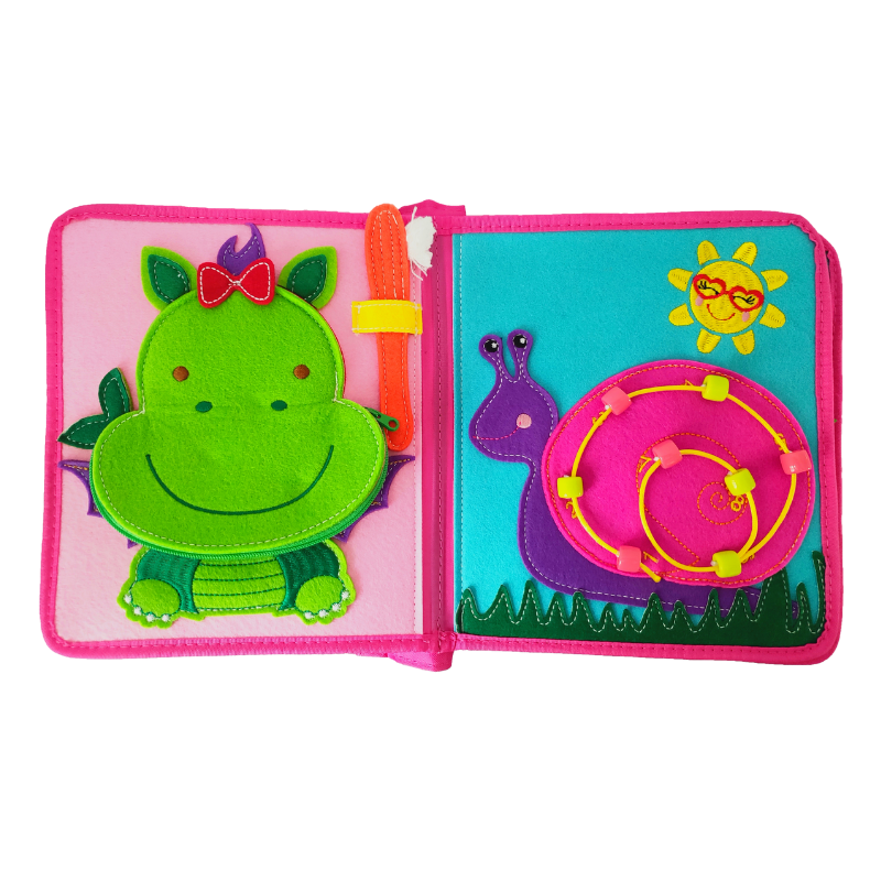 Quiet Book Princess including backpack