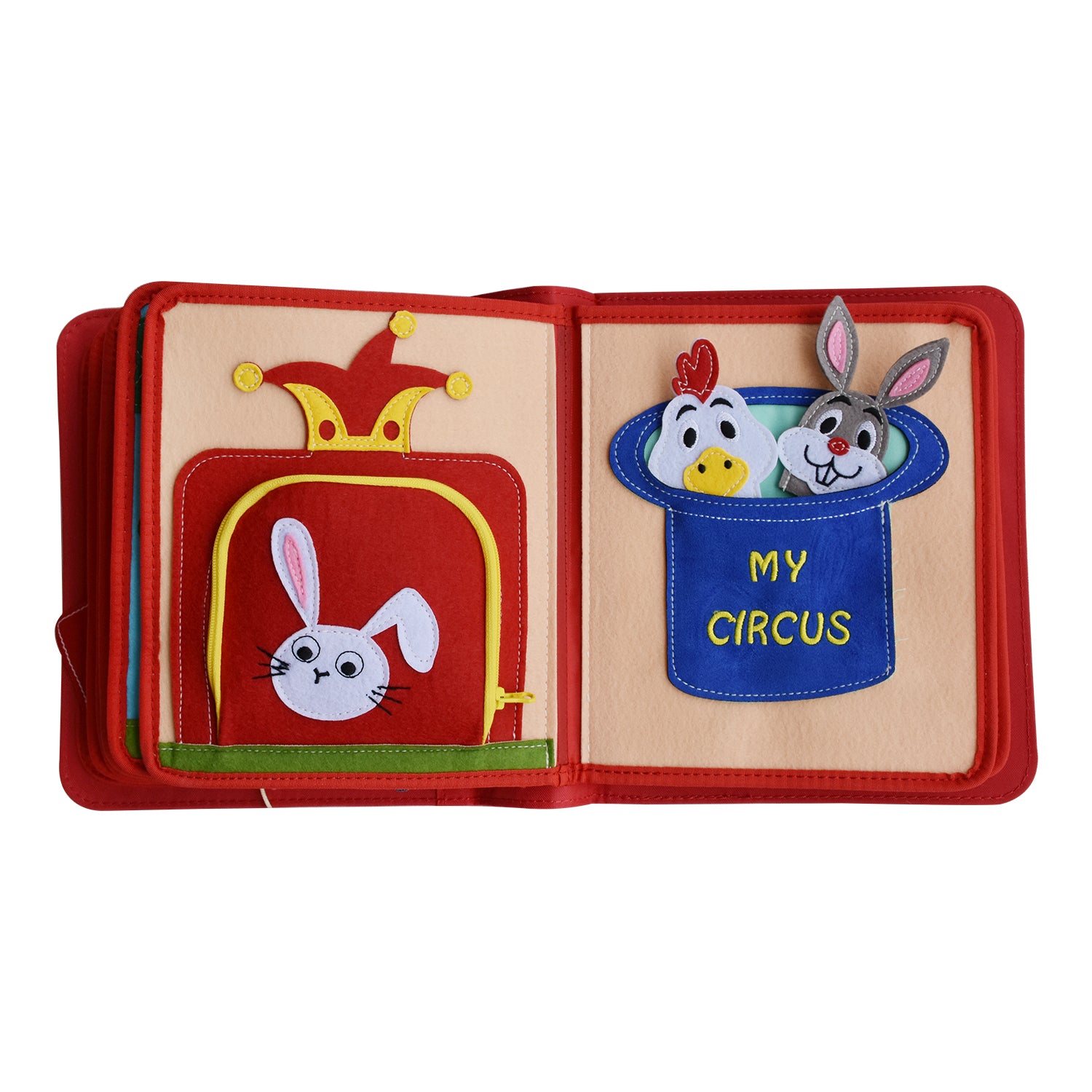 My First Book Amazing Circus - Quiet Book Set