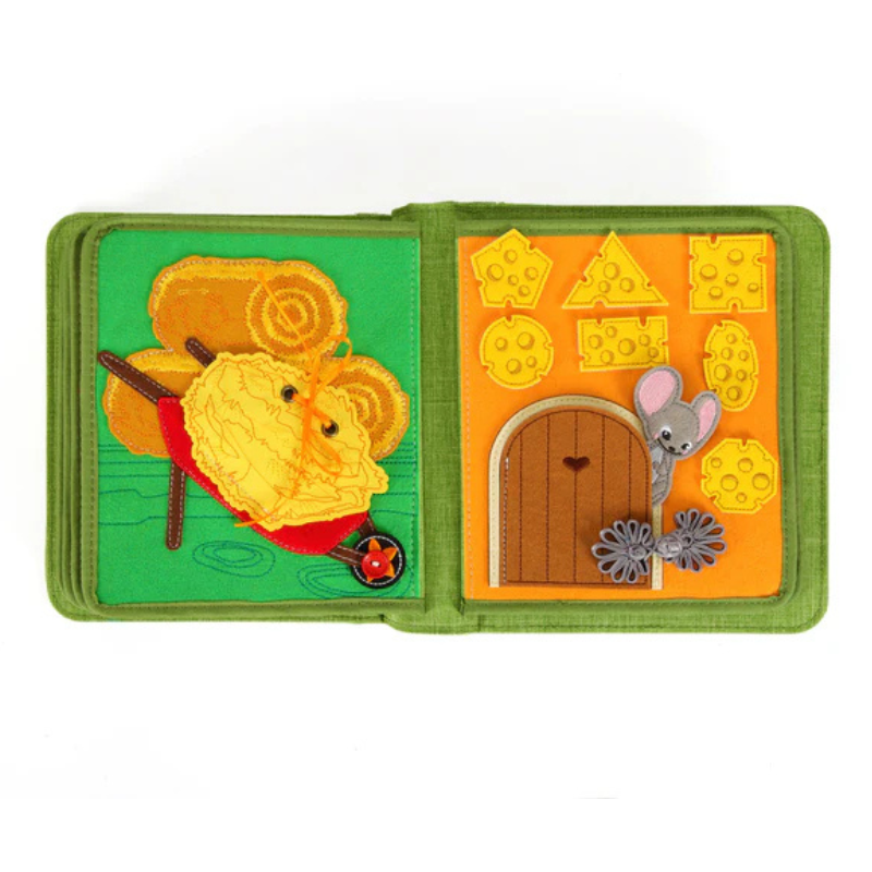 My First Book Busy Farm - Quiet Book Set