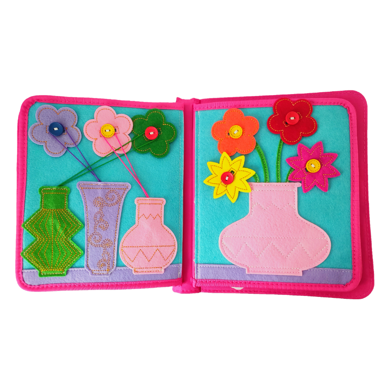 Quiet Book Princess inkl. Rucksack
