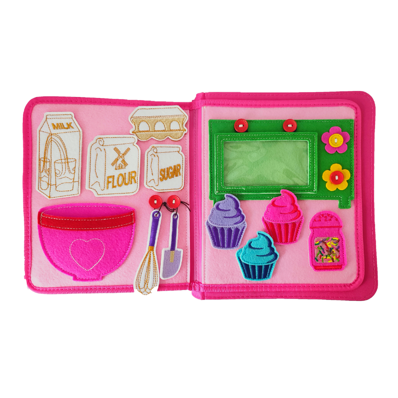 Quiet Book Princess including backpack