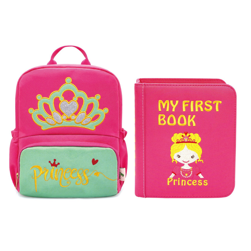 Quiet Book Princess including backpack