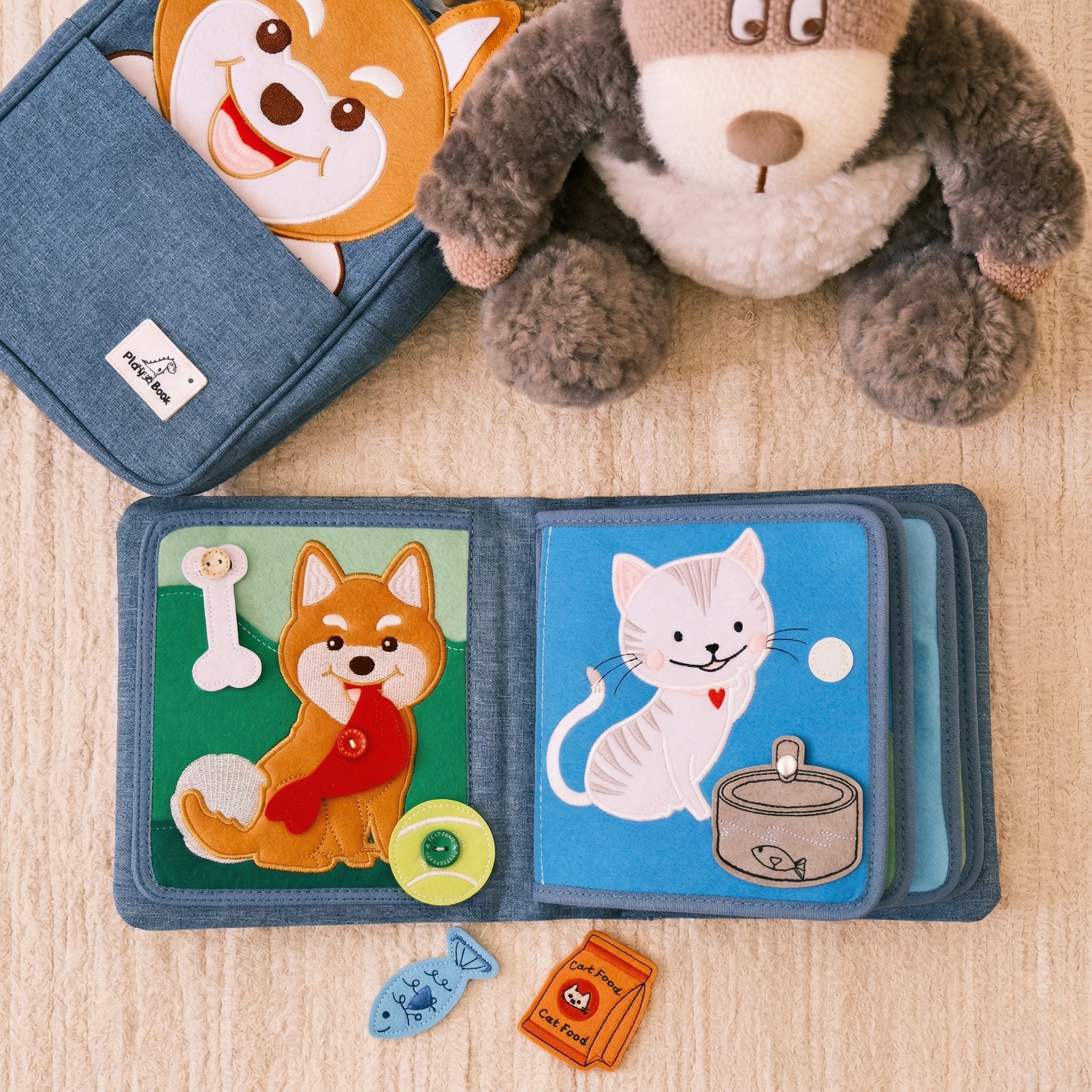 My First Book Pet Friends + Rucksack Set