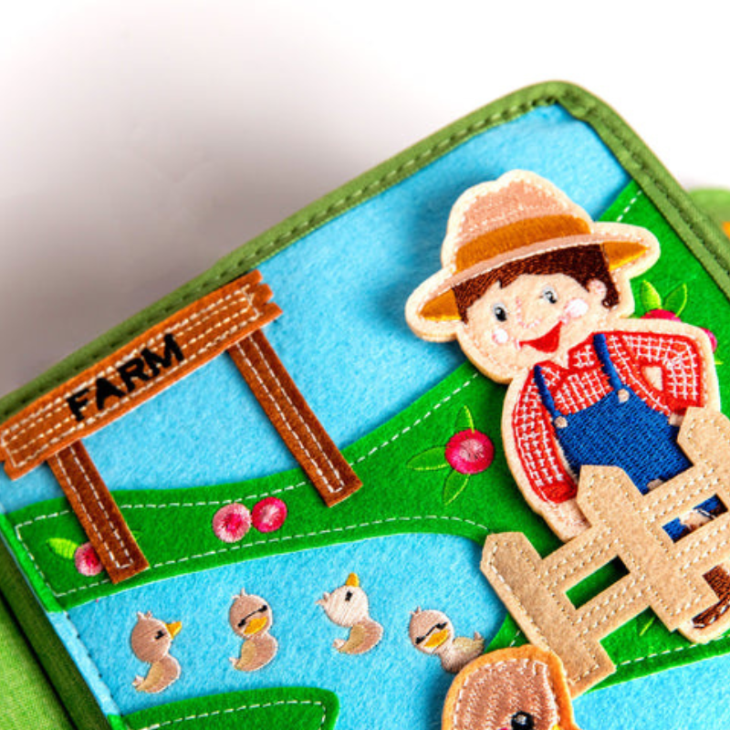 My First Book Farm + Backpack Set