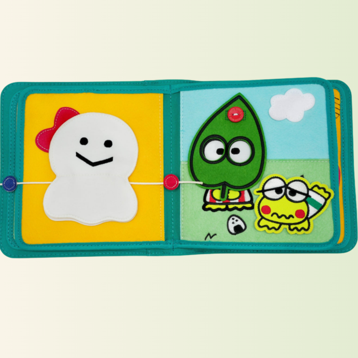 My First Book Keroppi + Rucksack Set