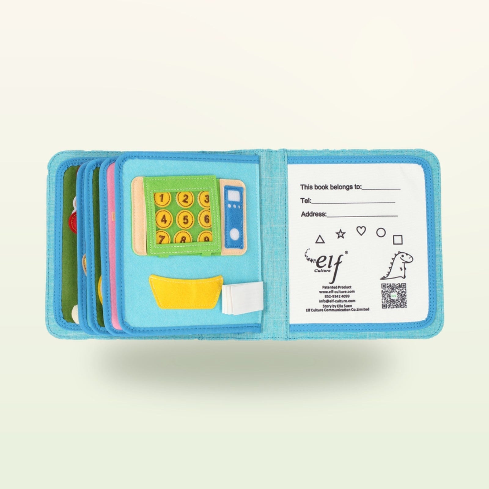 My First Book Piccoli Buongustai (rosa) + Set con zainetto