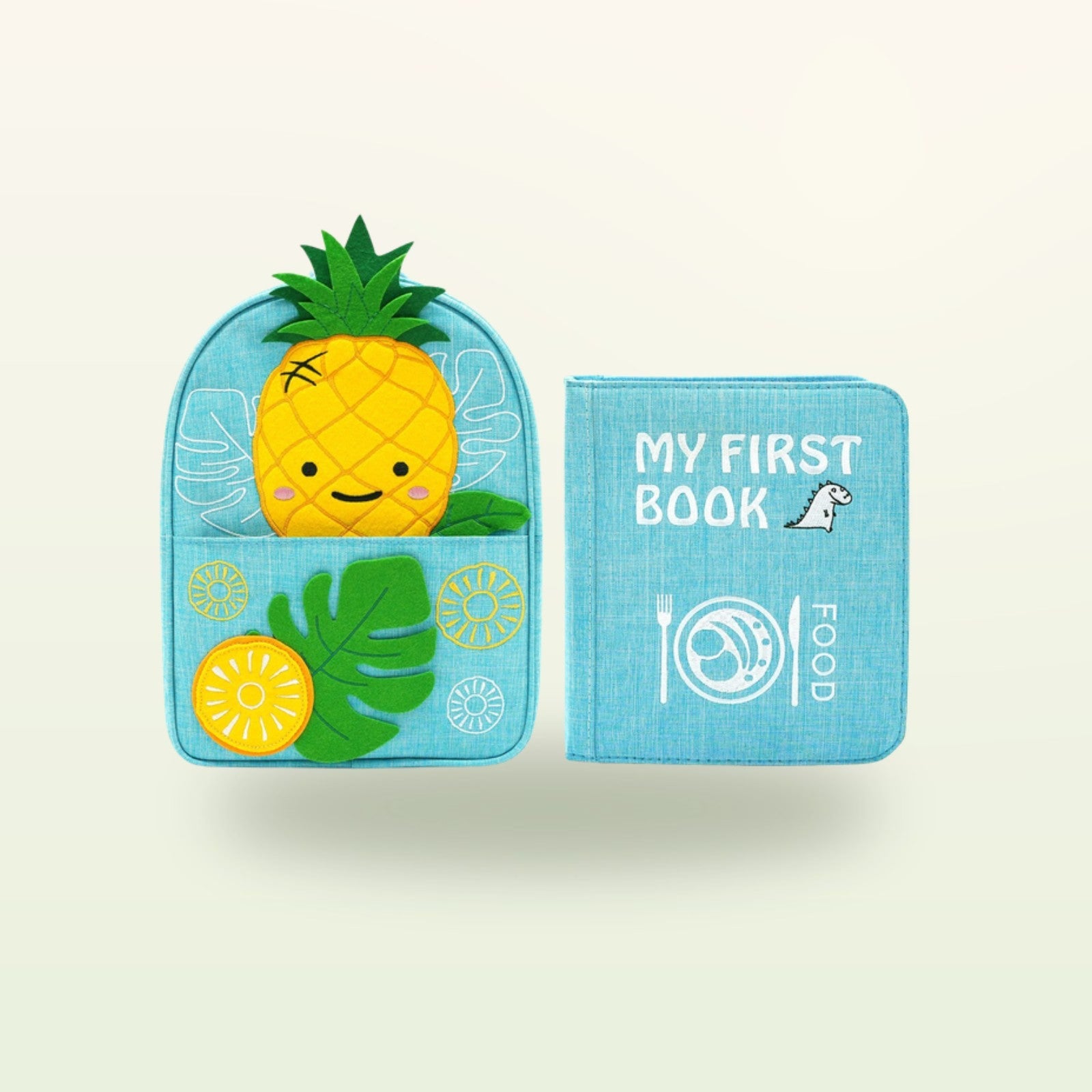 My First Book Piccoli Buongustai (azzurro) + Set con zainetto
