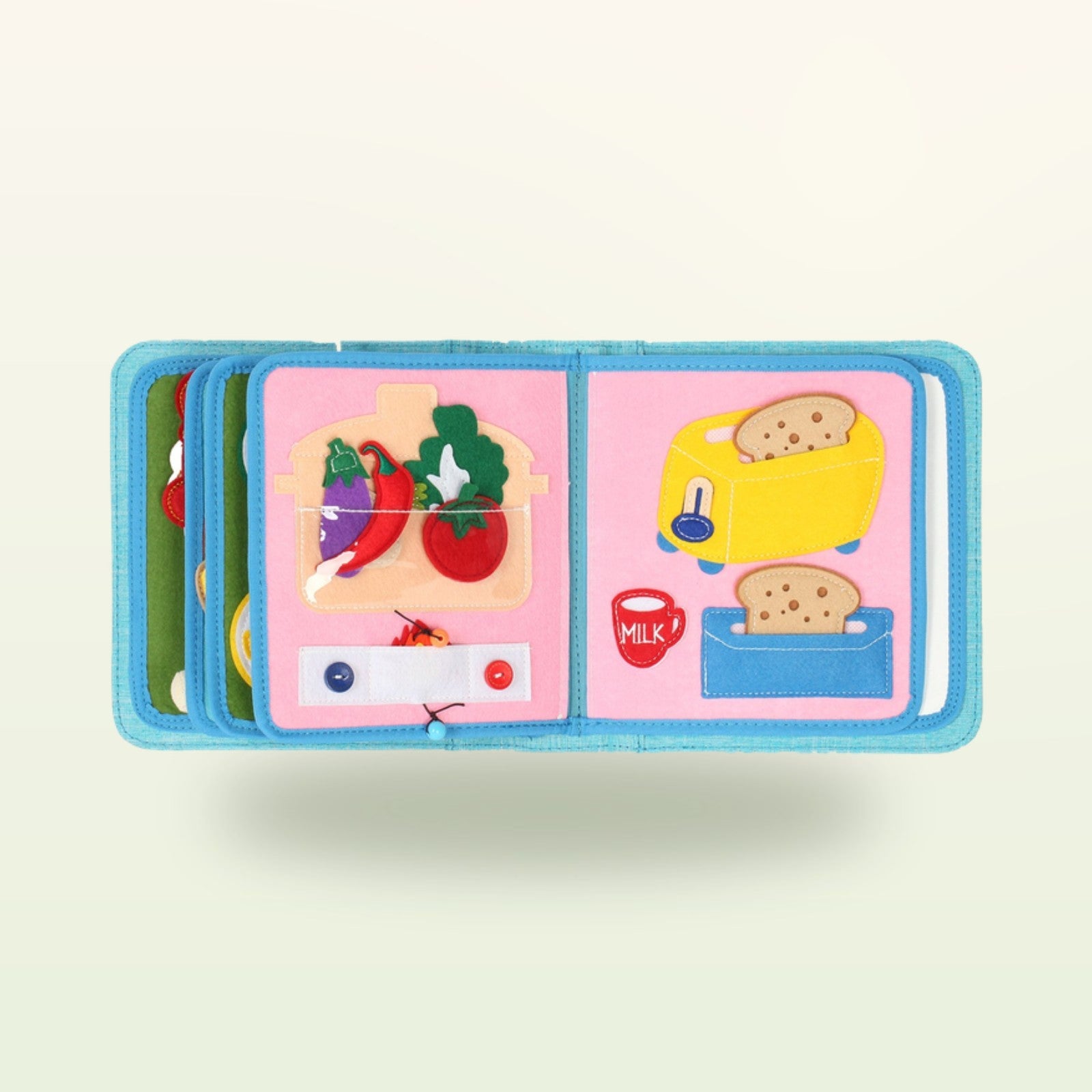 My First Book Piccoli Buongustai (azzurro) + Set con zainetto