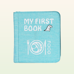 My First Book Kleine Feinschmecker (hellblau) - Quiet Book