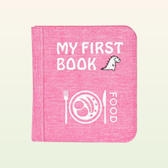My First Book Kleine Feinschmecker (rosa) - Quiet Book