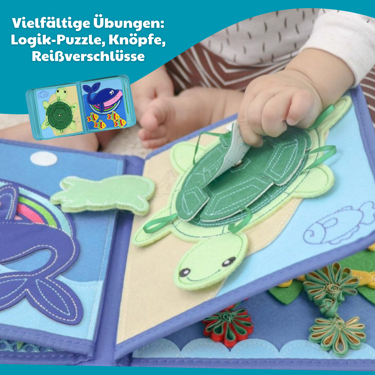 My First Book Under Water - Quiet Book Set