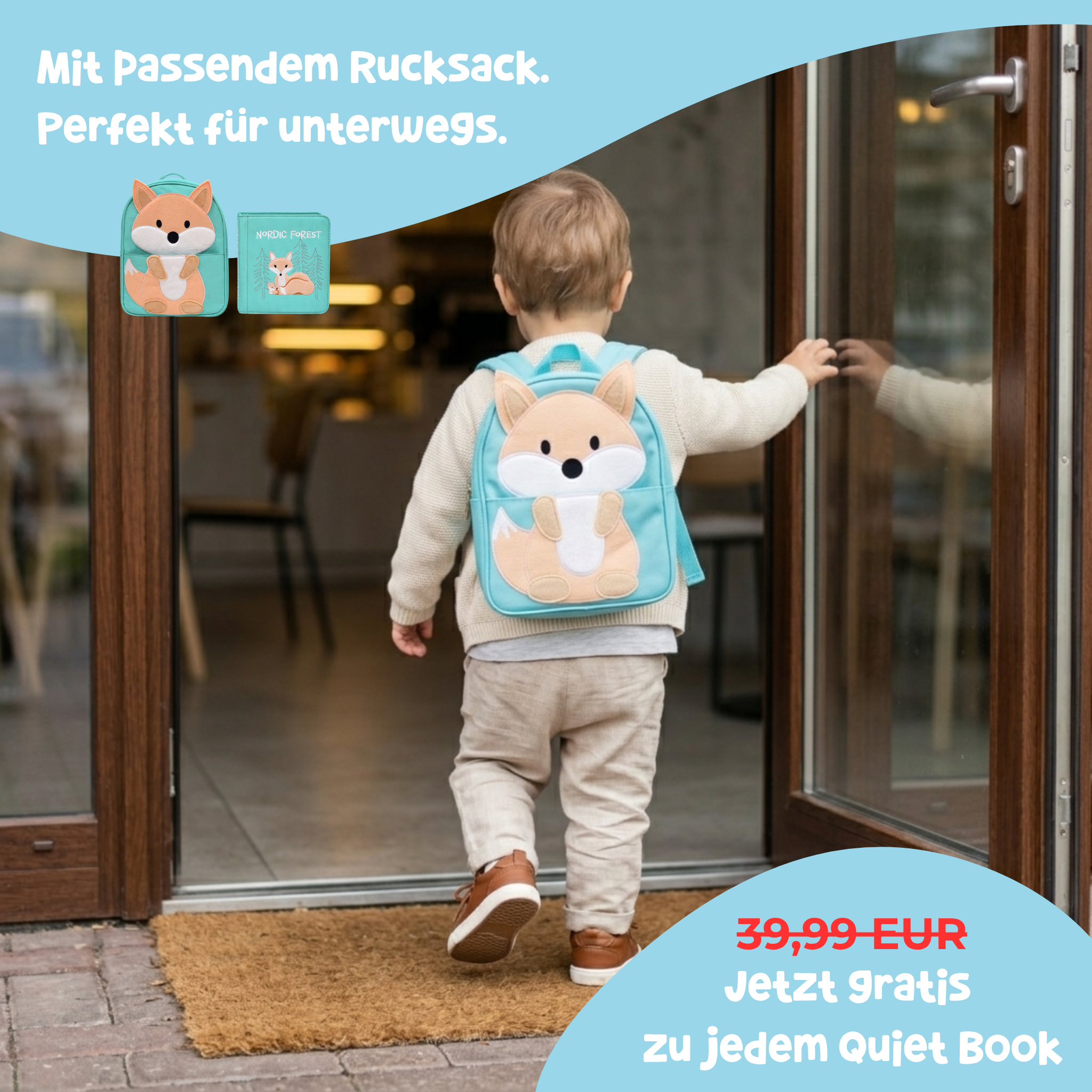 My First Book Nordic Forest - Quiet Book