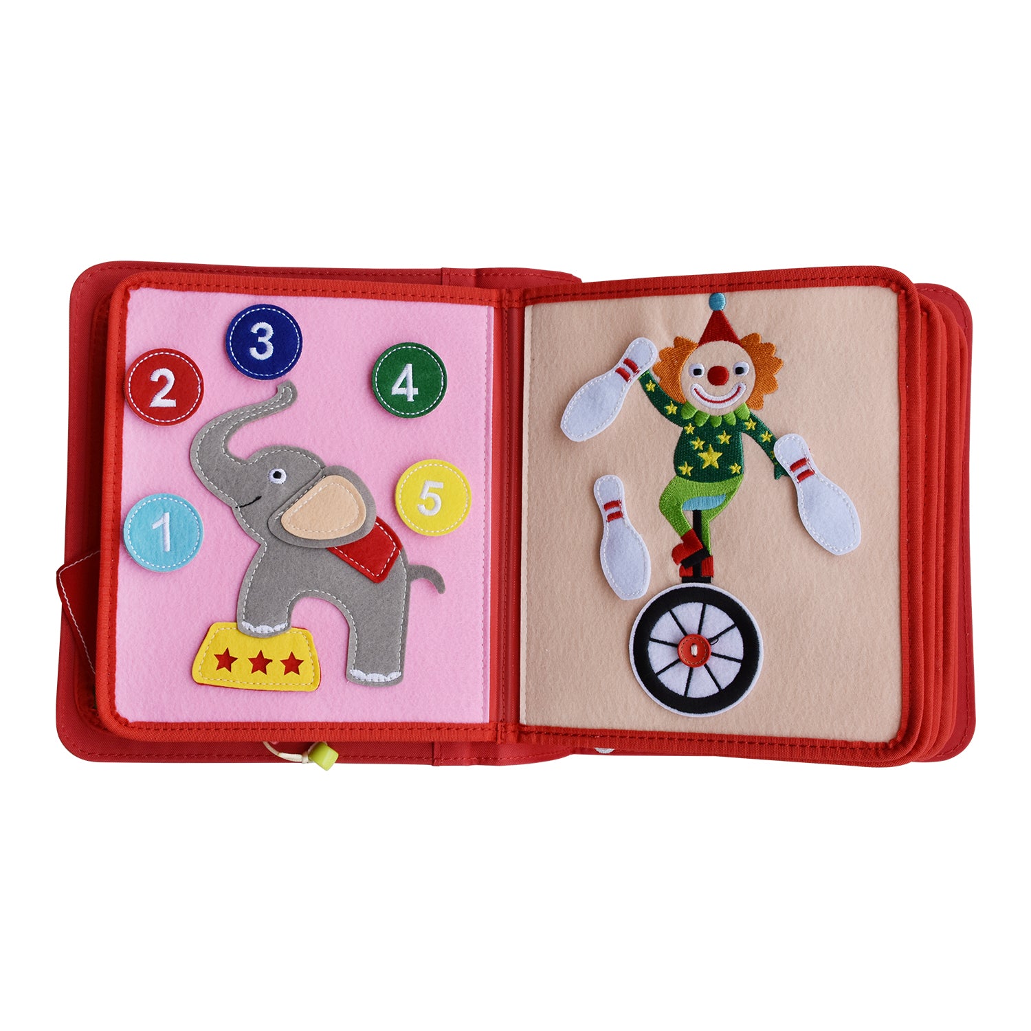 My First Book Amazing Circus - Quiet Book Set