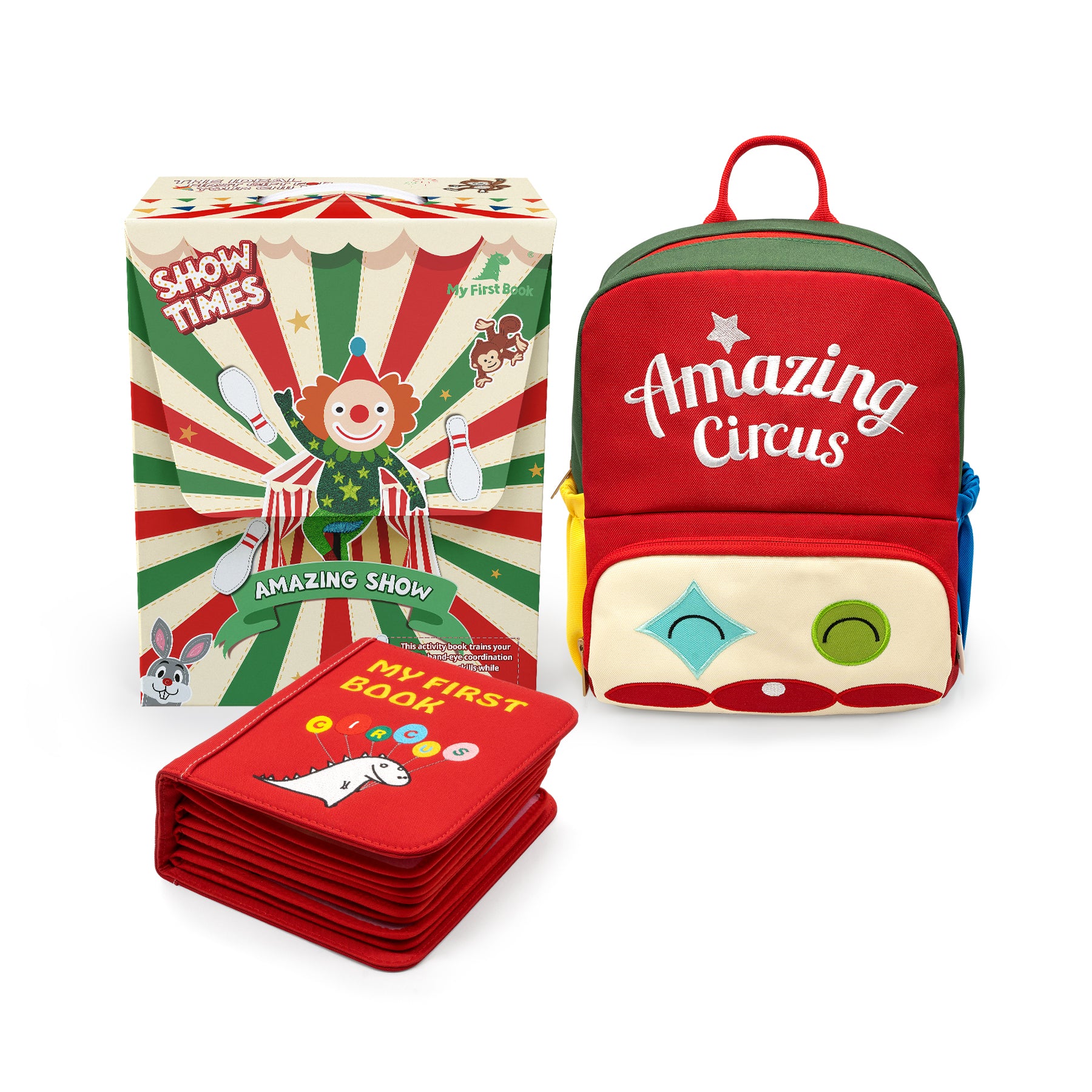 My First Book Amazing Circus - Quiet Book Set