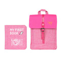 Quiet Book Food incl. Backpack (Pink)