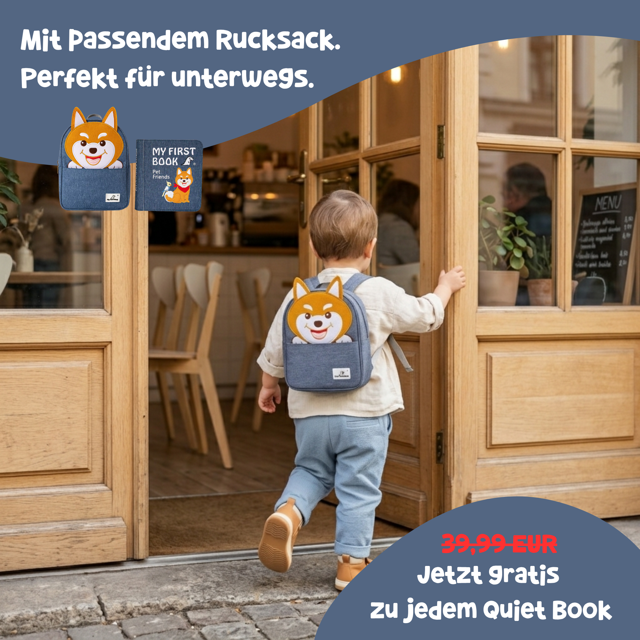 My First Book Pet Friends - Quiet Book