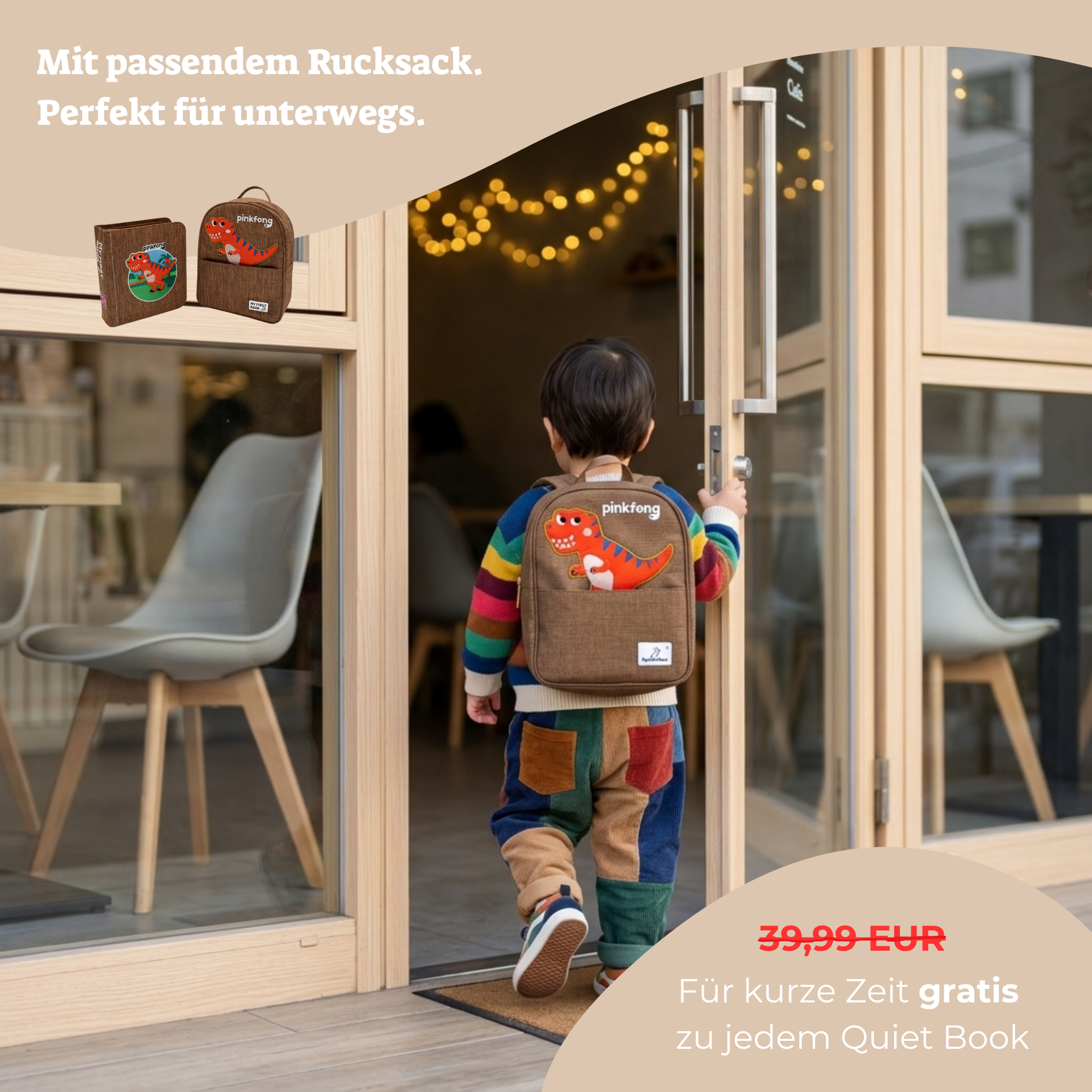 My First Book T-Rex - Quiet Book