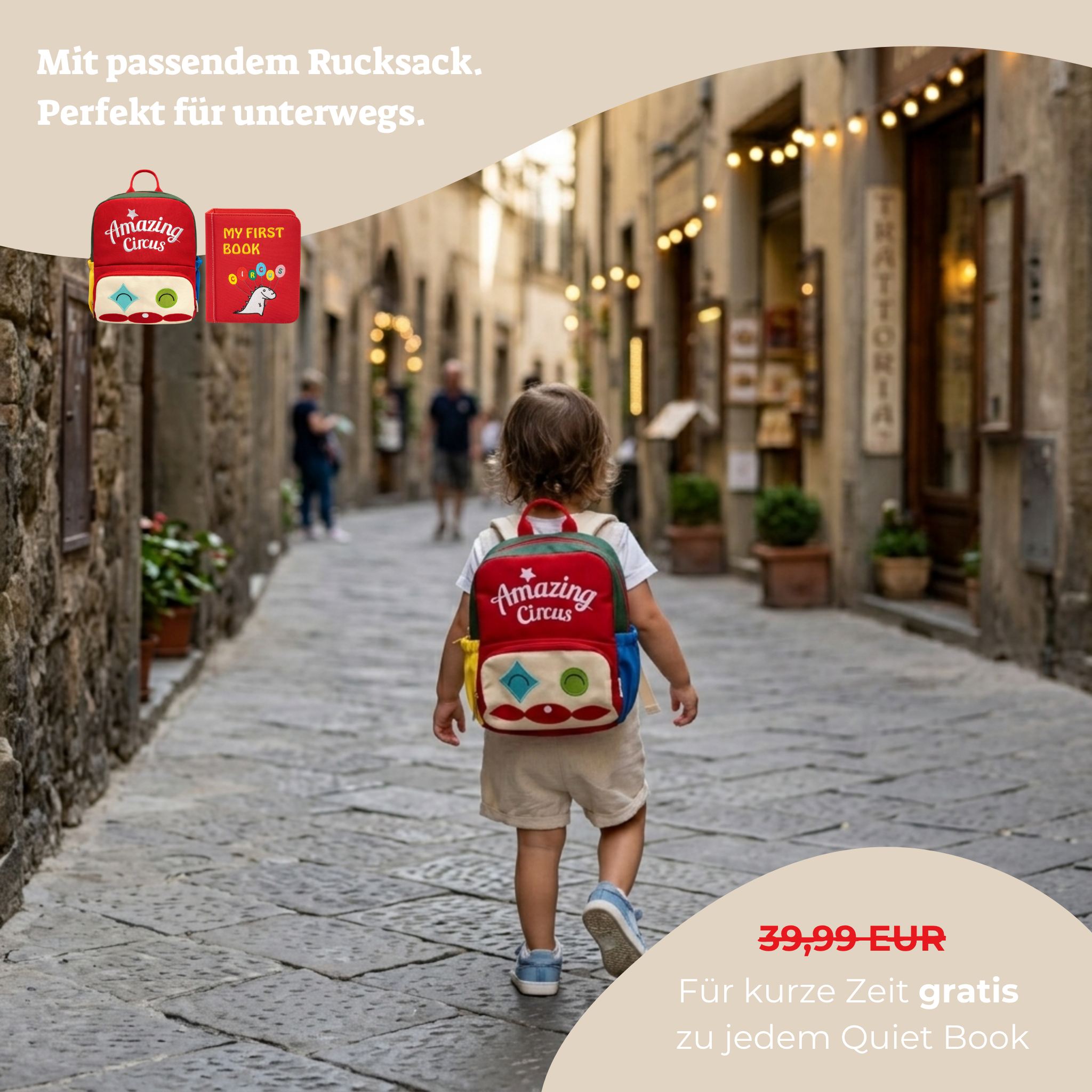 My First Book Amazing Circus - Quiet Book