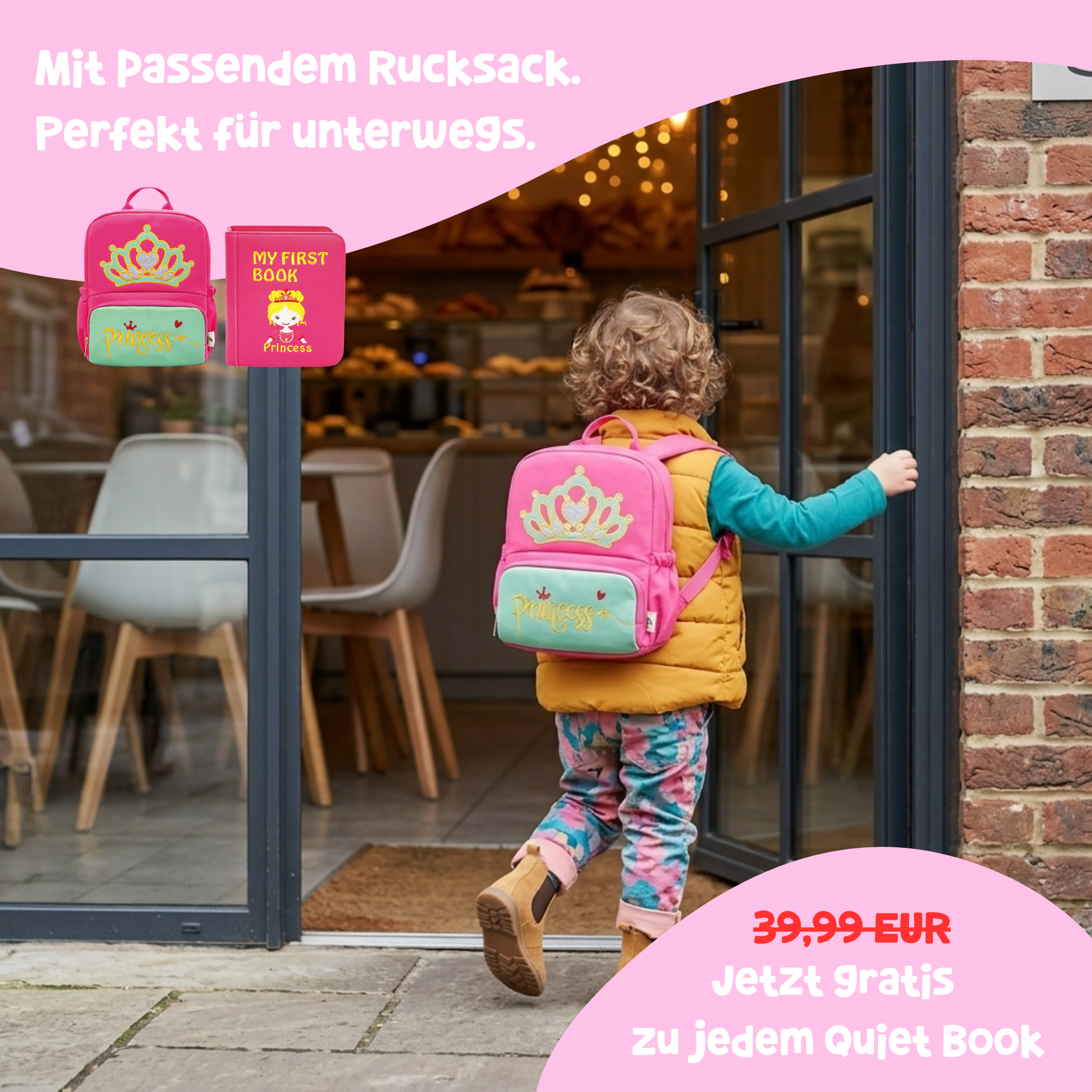 My First Book Princess - Quiet Book Set