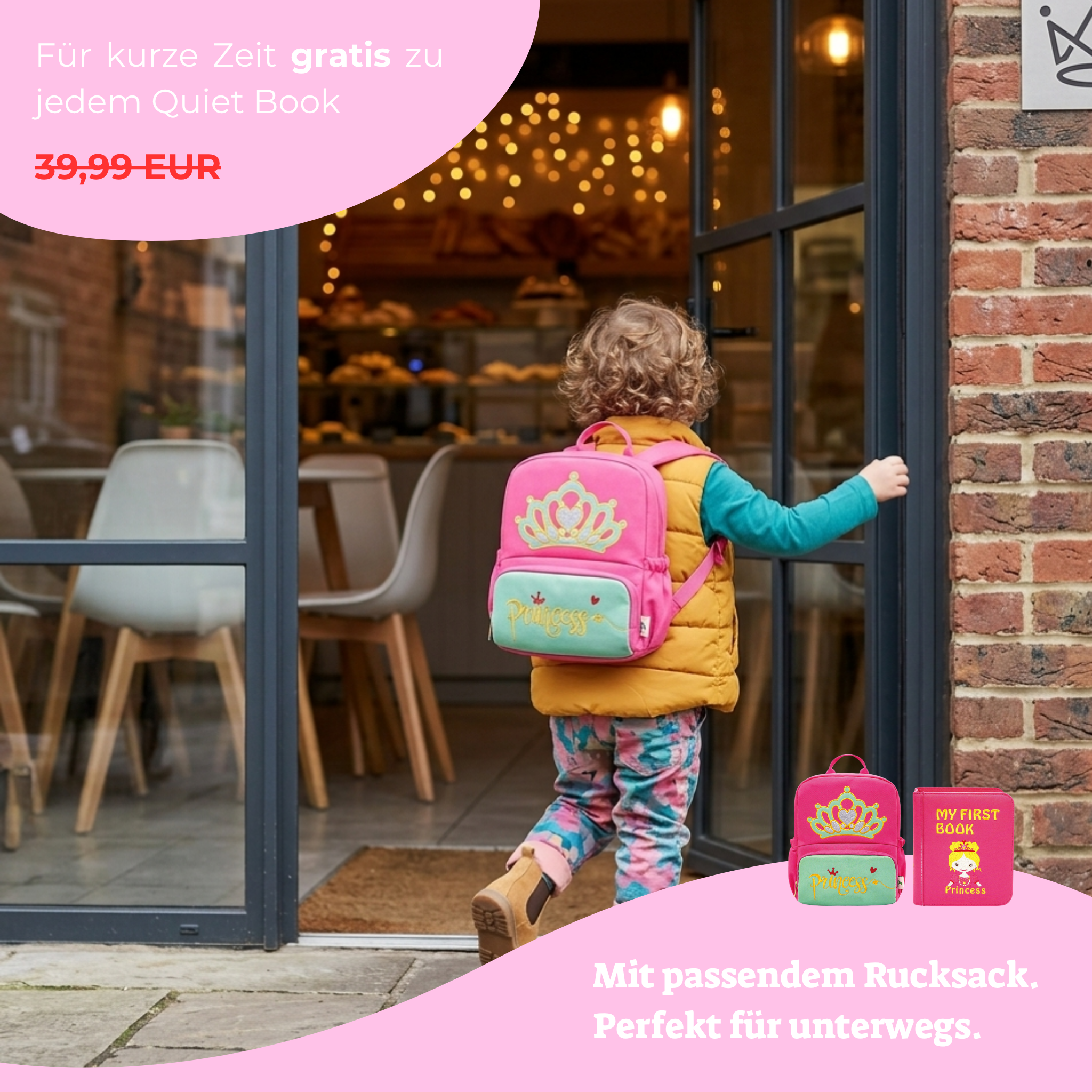 My First Book Princess - Quiet Book Set