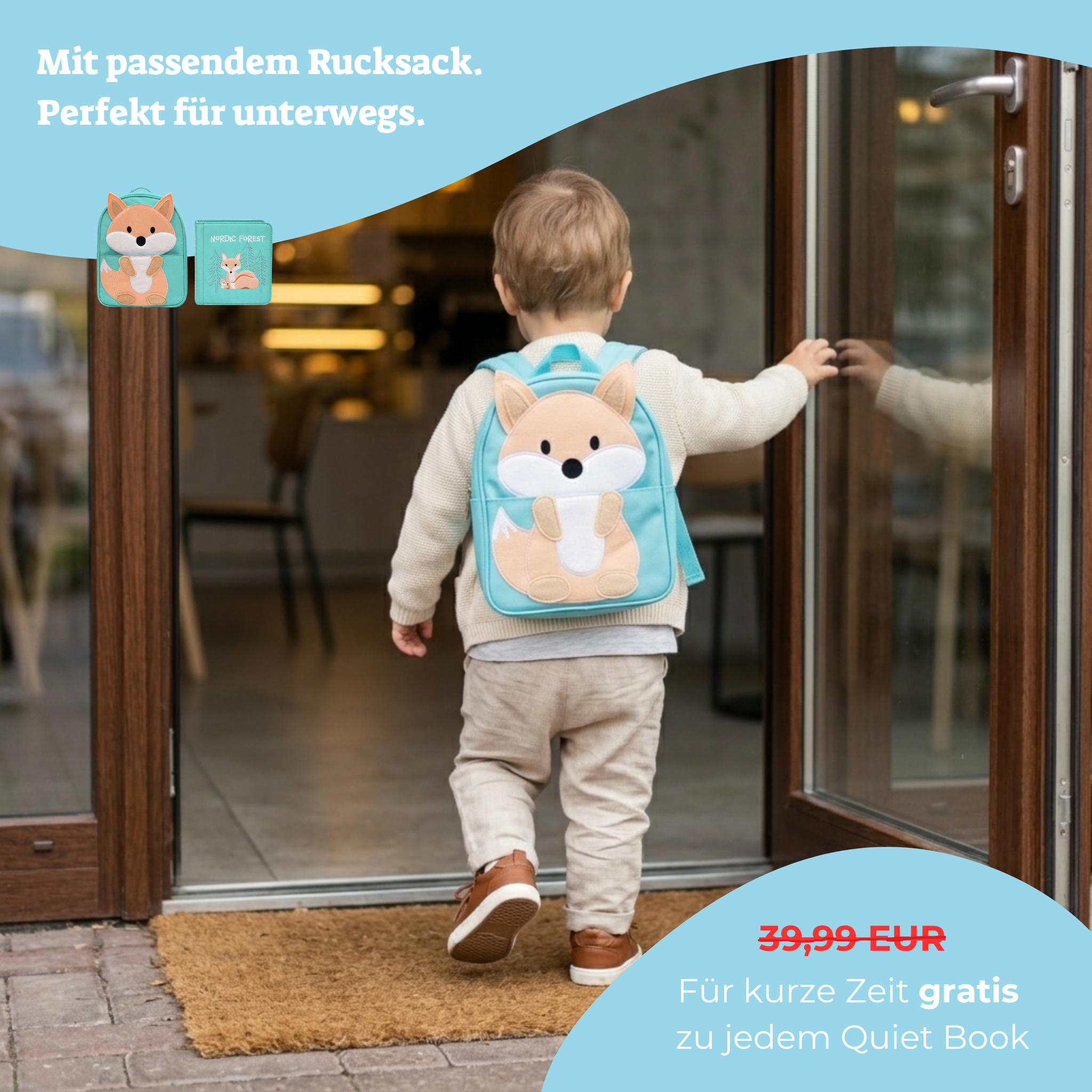 My First Book Nordic Forest - Quiet Book