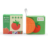 Touch book 0-12 months - Small Hands Vegetables