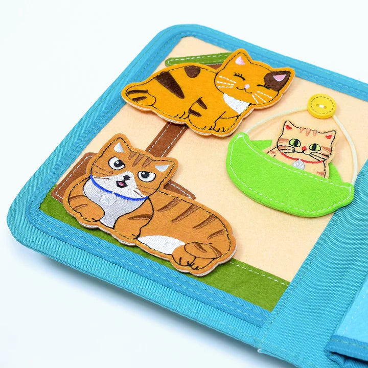 My First Book Chat Porte-Bonheur + Set avec sac à dos